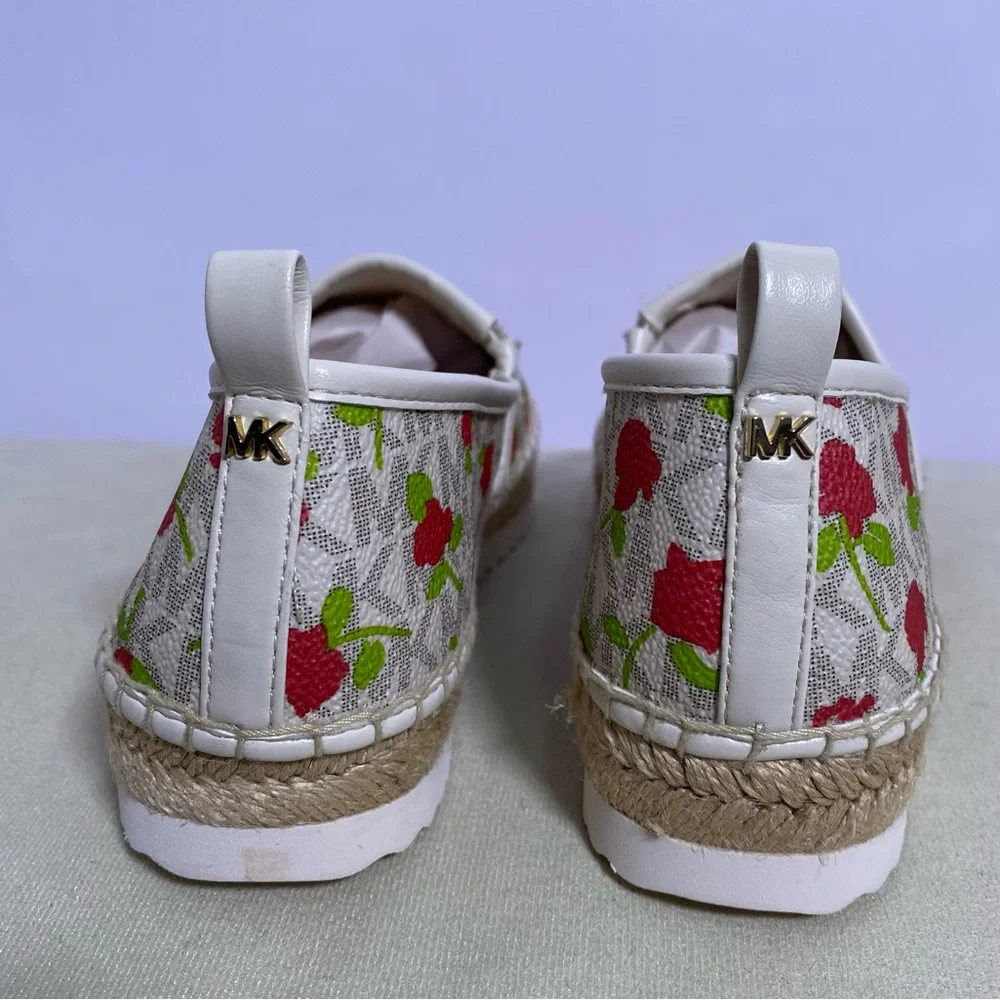 Michael Kors Red Floral Espadrilles